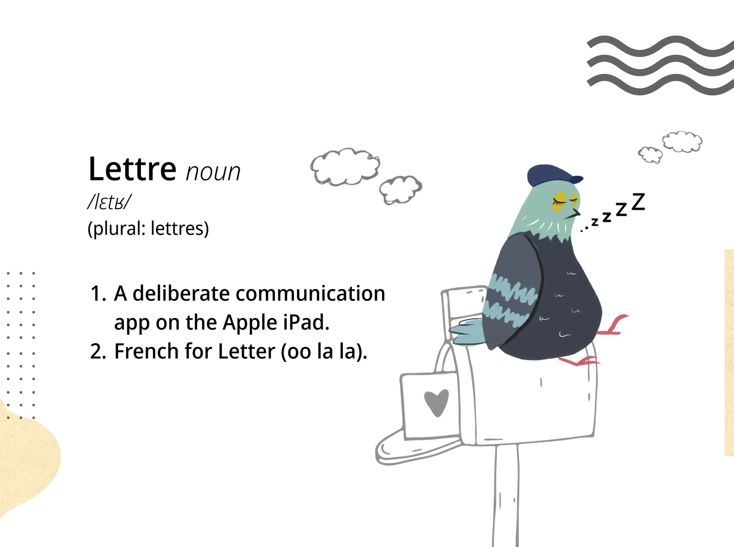 Low fidelity Pippin for social media posts