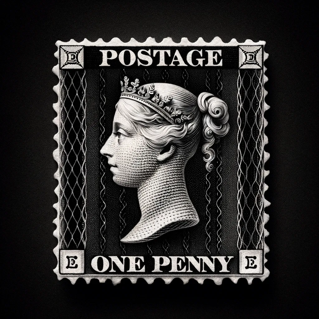 The Penny Black holds a special place in history as the world's first adhesive postage stamp used in a public postal system. Issued in the United Kingdom in 1840, it revolutionized the postal service and laid the groundwork for modern global communication.