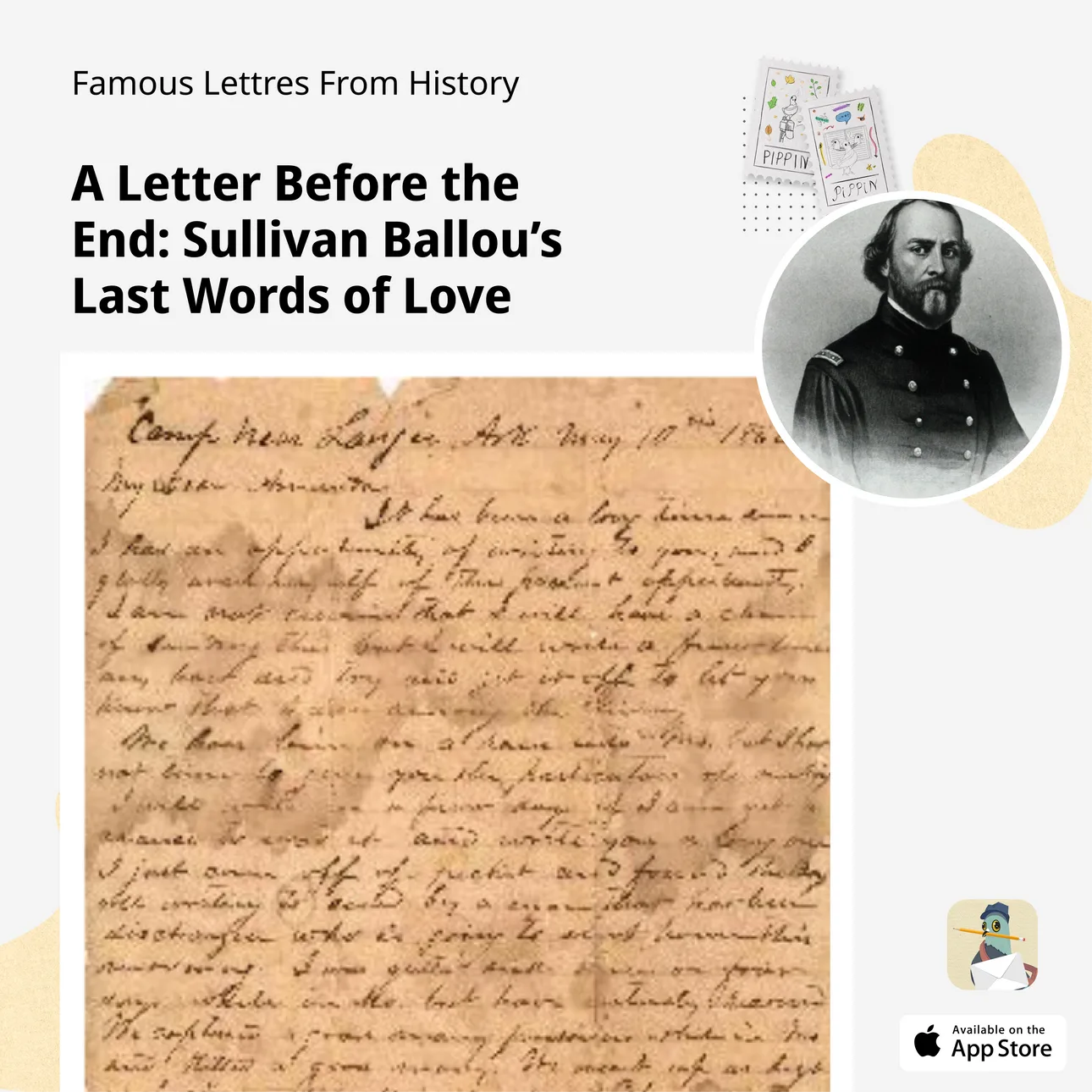 A Letter Before the End: Sullivan Ballou’s Last Words of Love