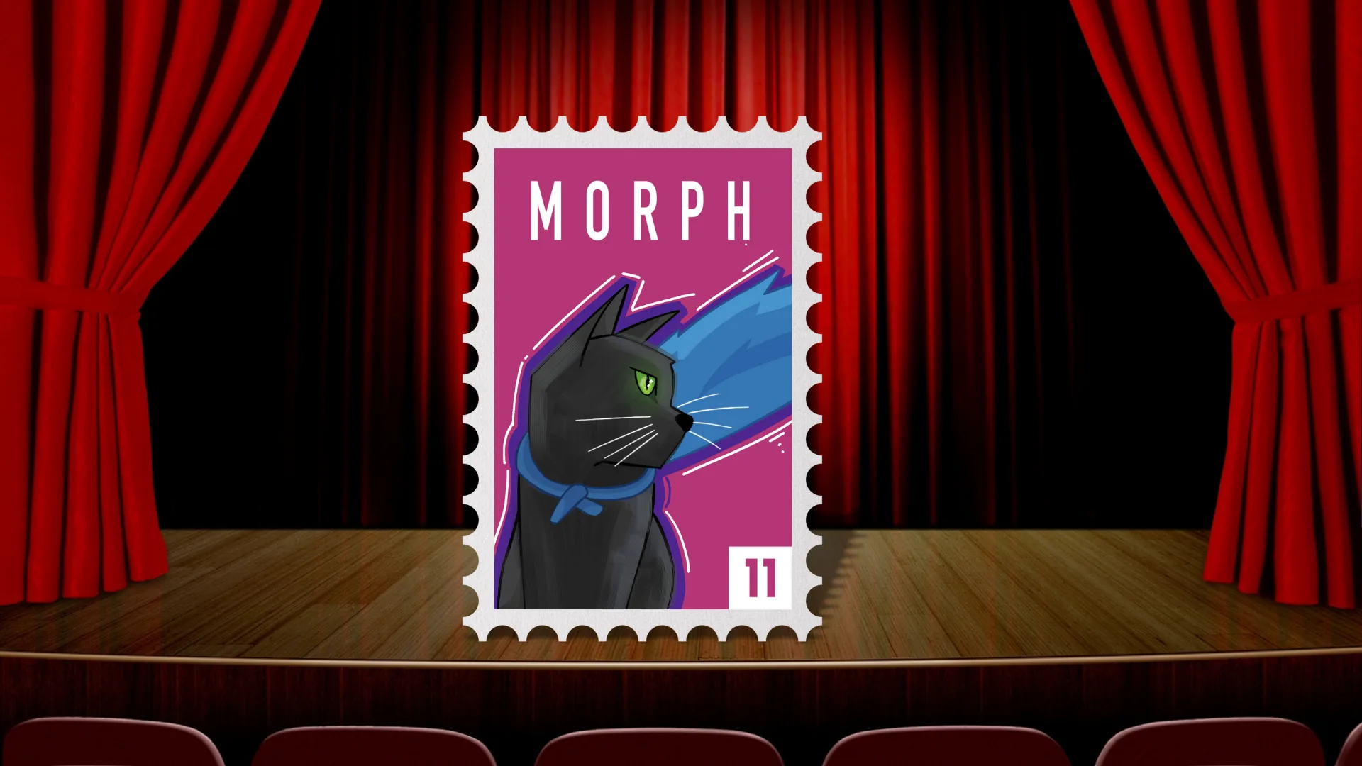 Morph by _airow : minted as a stamp